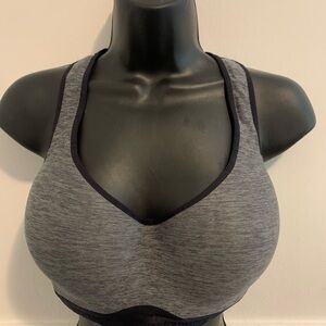 Under Armour Heathered Gray Sports Bra-Heat Gear-36D